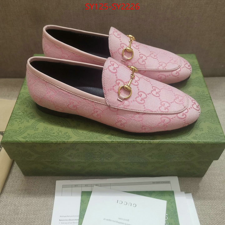 Women Shoes-Gucci where to buy the best replica ID: SY2226 $: 125USD