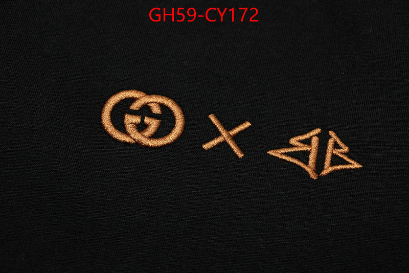 Clothing-Gucci,high-end designer ID: CY172,$: 59USD