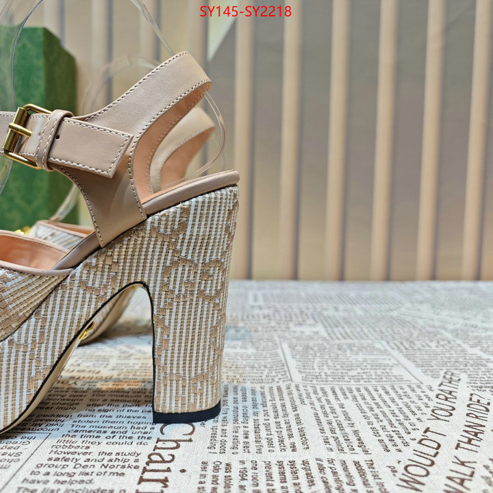 Women Shoes-Gucci buy 1:1 ID: SY2218 $: 145USD