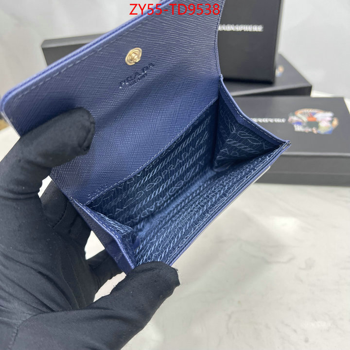 Prada Bags (4A)-Wallet first copy ID: TD9538 $: 55USD