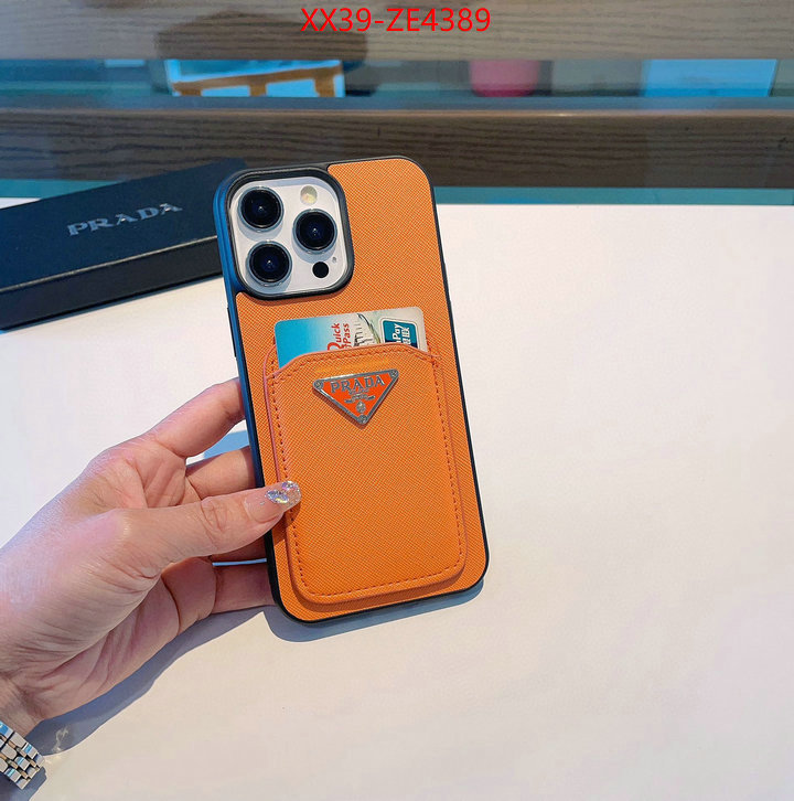 Phone case-Prada shop designer ID: ZE4389 $: 39USD