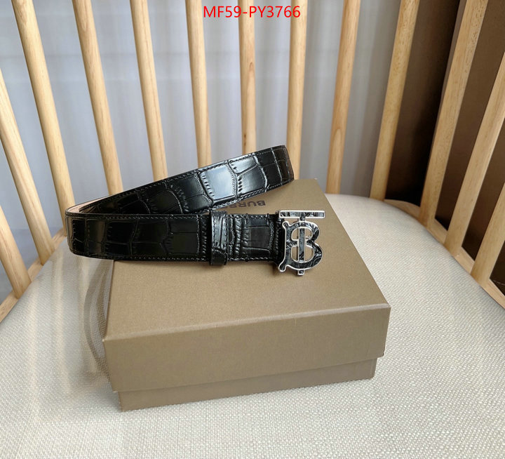 Belts-Burberry best aaaaa ID: PY3766 $: 59USD