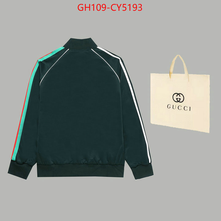 Clothing-Gucci buy aaaaa cheap ID: CY5193 $: 109USD
