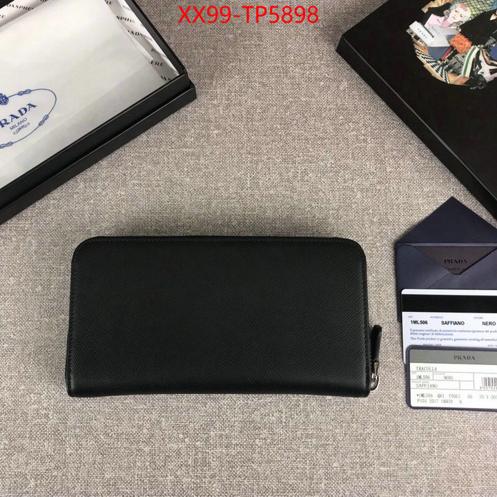 Prada Bags (TOP)-Wallet what is aaaaa quality ID: TP5898 $: 99USD