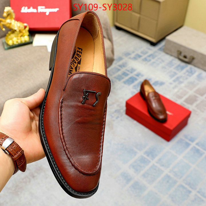 Men shoes-Ferragamo aaaaa replica ID: SY3028 $: 109USD