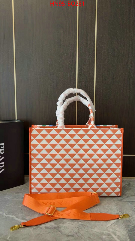 Prada Bags (4A)-Handbag- high quality perfect ID: BO281 $: 95USD
