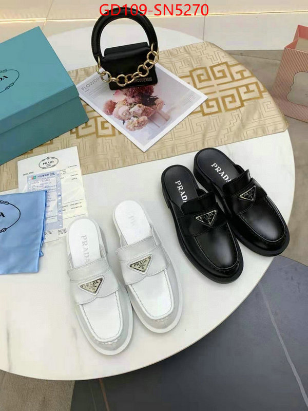 Women Shoes-Prada replica 1:1 high quality ID: SN5270 $: 109USD