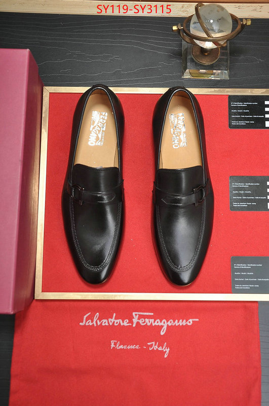 Men shoes-Ferragamo 1:1 clone ID: SY3115 $: 119USD