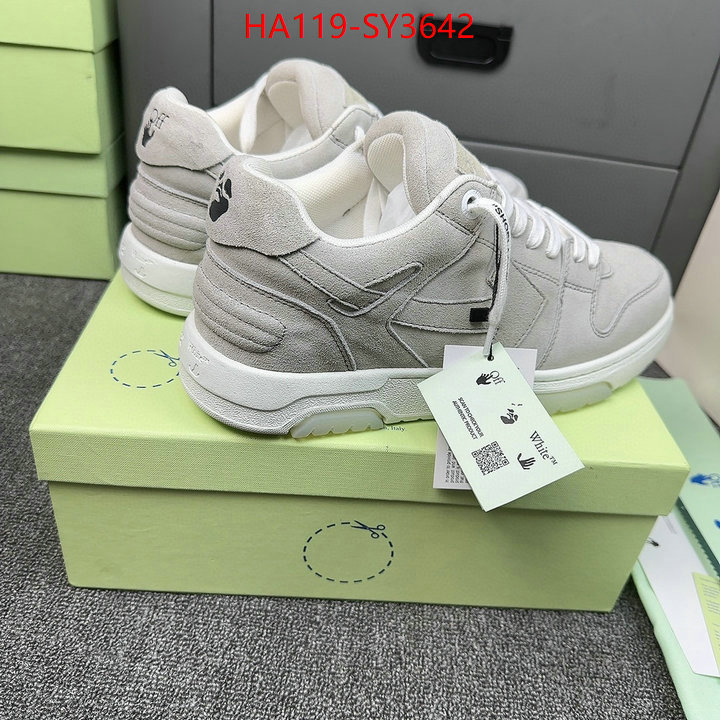 Men Shoes-Offwhite best replica 1:1 ID: SY3642 $: 119USD