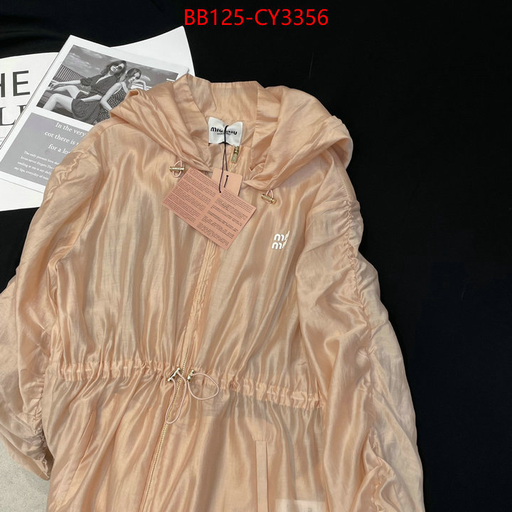 Clothing-MIU MIU top quality fake ID: CY3356 $: 125USD