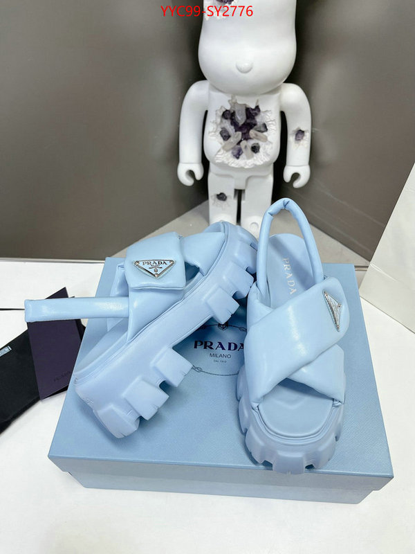 Women Shoes-Prada what's the best place to buy replica ID: SY2776 $: 99USD