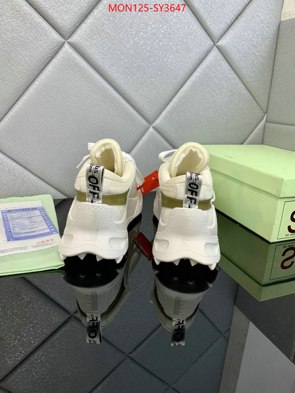 Men Shoes-Offwhite where to find best ID: SY3647 $: 125USD