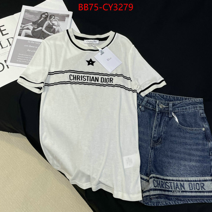 Clothing-Dior replcia cheap from china ID: CY3279 $: 75USD