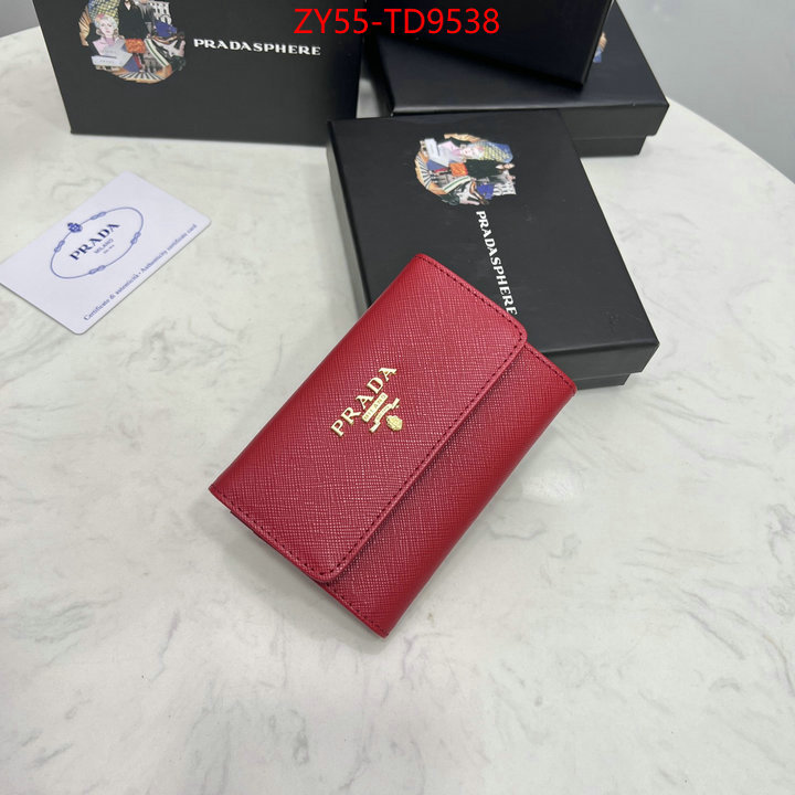 Prada Bags (4A)-Wallet first copy ID: TD9538 $: 55USD