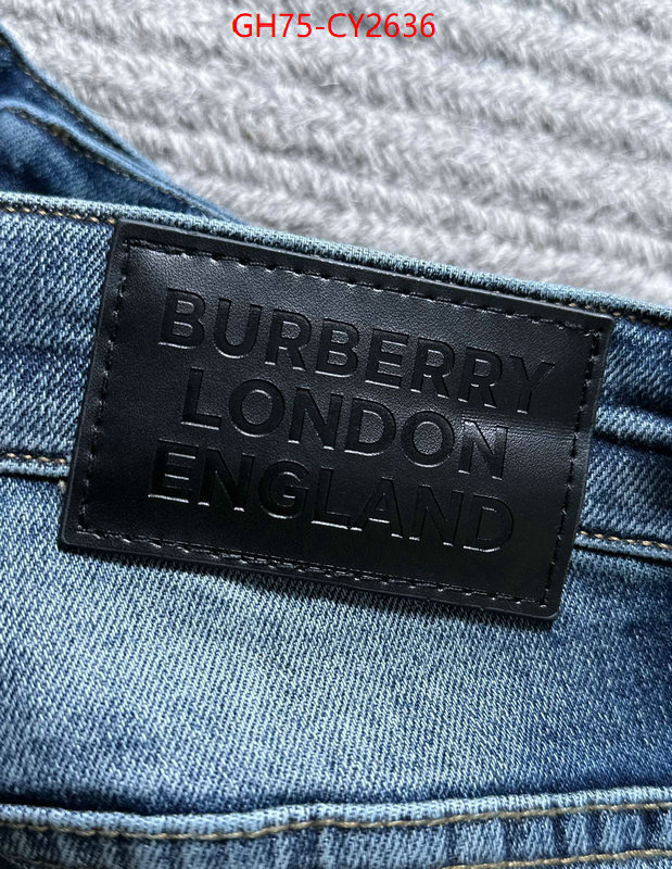 Clothing-Burberry what best designer replicas ID: CY2636 $: 75USD