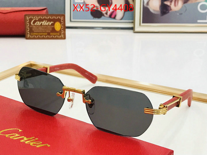Glasses-Cartier 2023 aaaaa replica customize ID: GY4408 $: 52USD