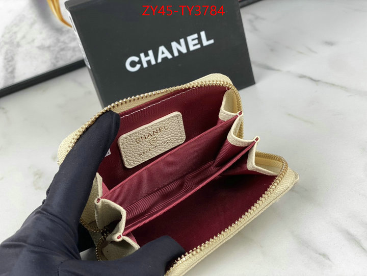 Chanel Bags(4A)-Wallet- luxury 7 star replica ID: TY3784 $: 45USD