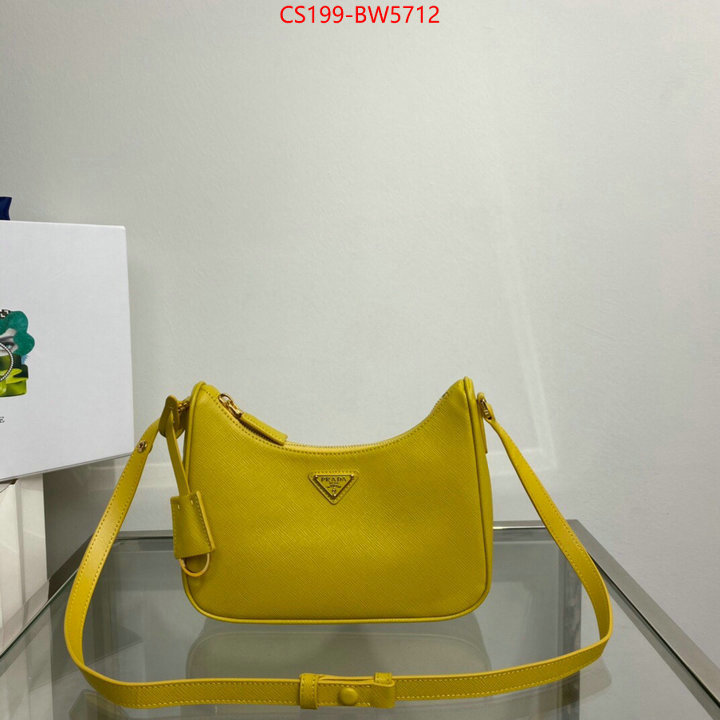 Prada Bags (TOP)-Re-Edition 2000 buy high-quality fake ID: BW5712 $: 199USD