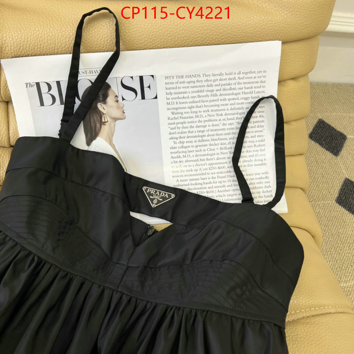 Clothing-Prada perfect quality ID: CY4221 $: 115USD