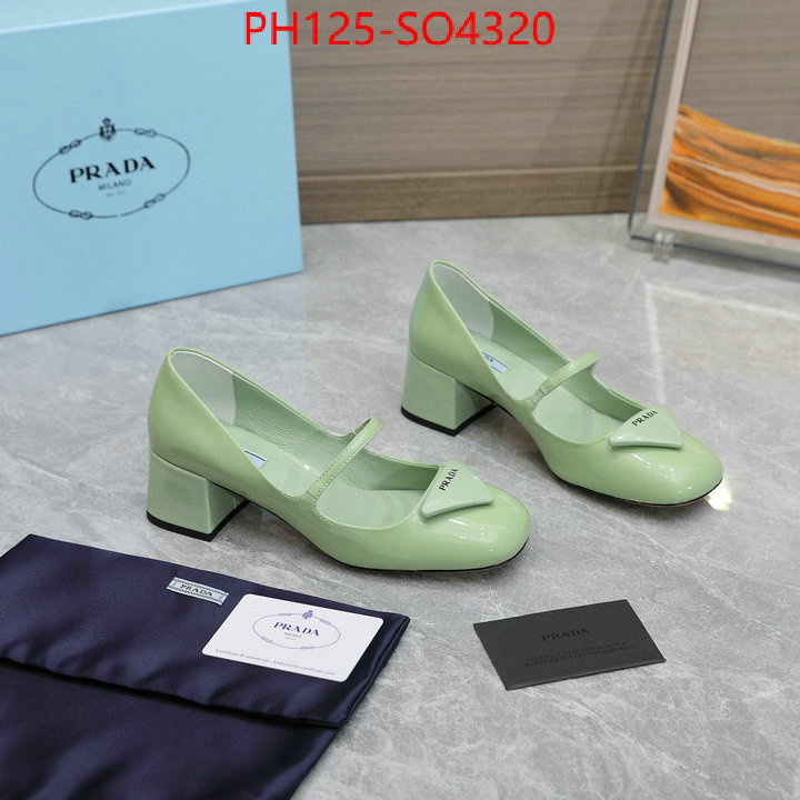 Women Shoes-Prada top quality fake ID: SO4320 $: 125USD