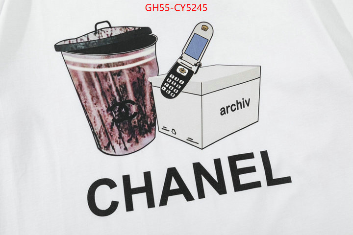 Clothing-Chanel online sale ID: CY5245 $: 55USD