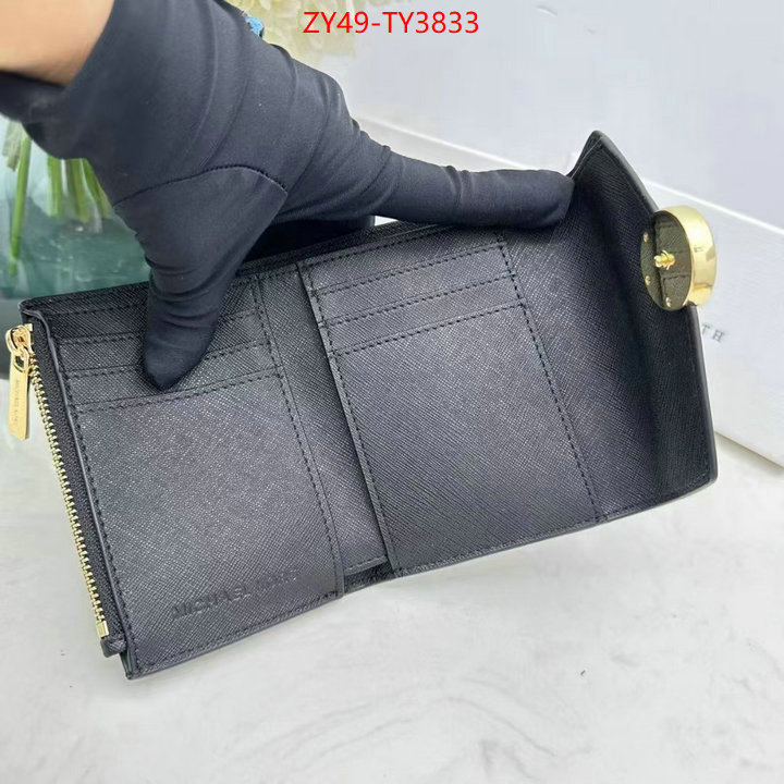 Michael Kors Bags(4A)-Wallet top fake designer ID: TY3833 $: 49USD