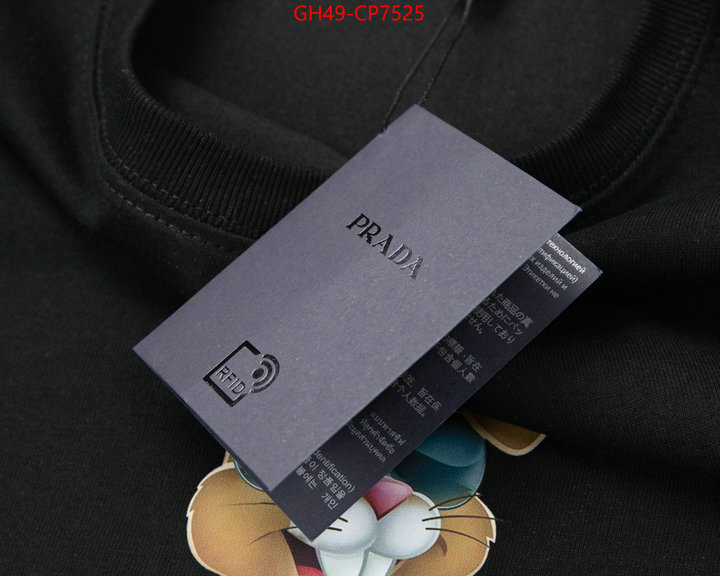 Clothing-Prada where to buy ID: CP7525 $: 49USD