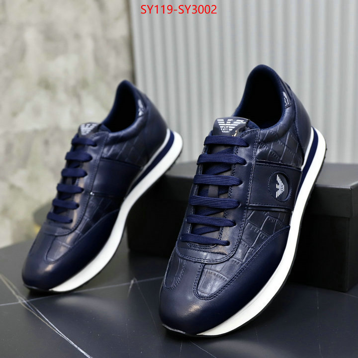 Men shoes-Armani where can i buy the best quality ID: SY3002 $: 119USD