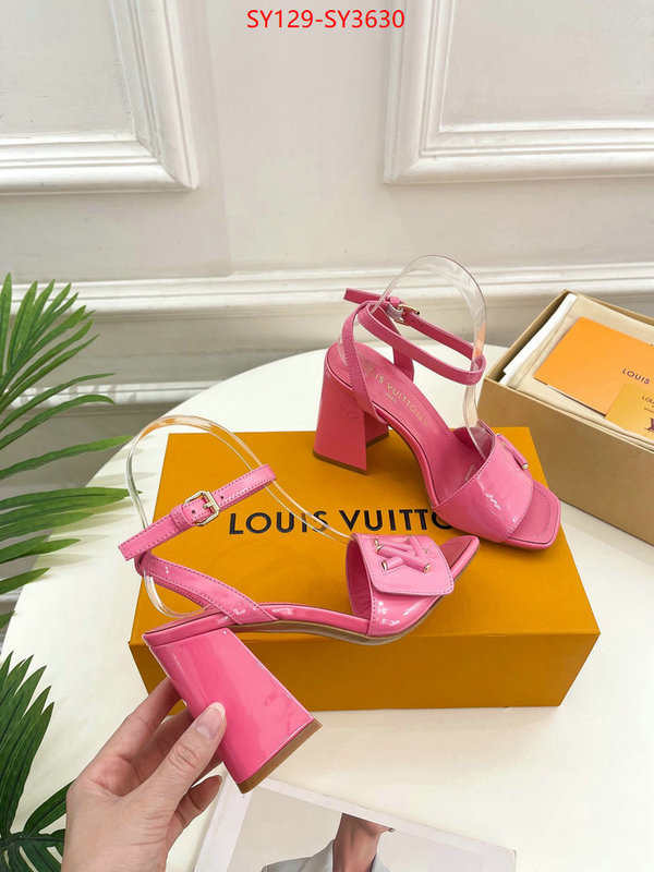 Women Shoes-LV buy replica ID: SY3630 $: 129USD