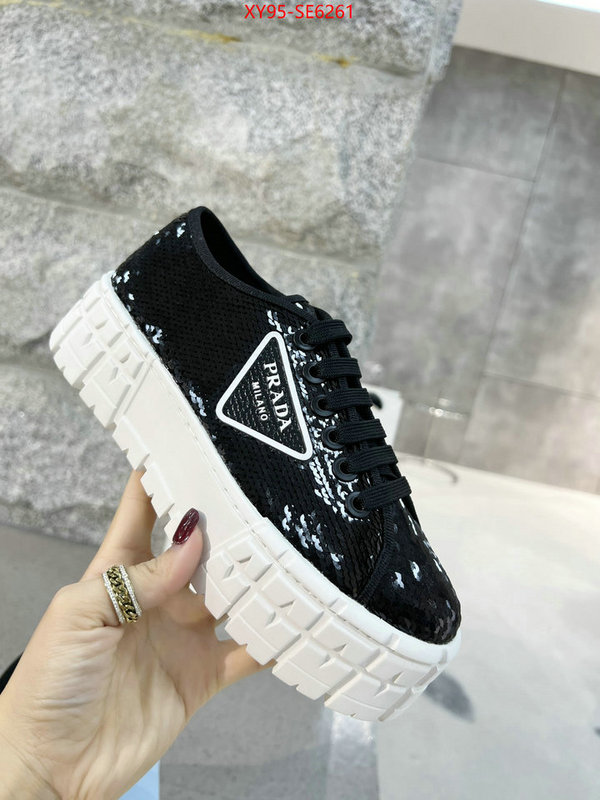 Women Shoes-Prada perfect quality ID: SE6261 $: 95USD