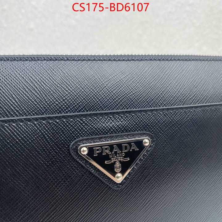 Prada Bags (TOP)-Clutch- aaaaa+ replica ID: BD6107 $: 175USD