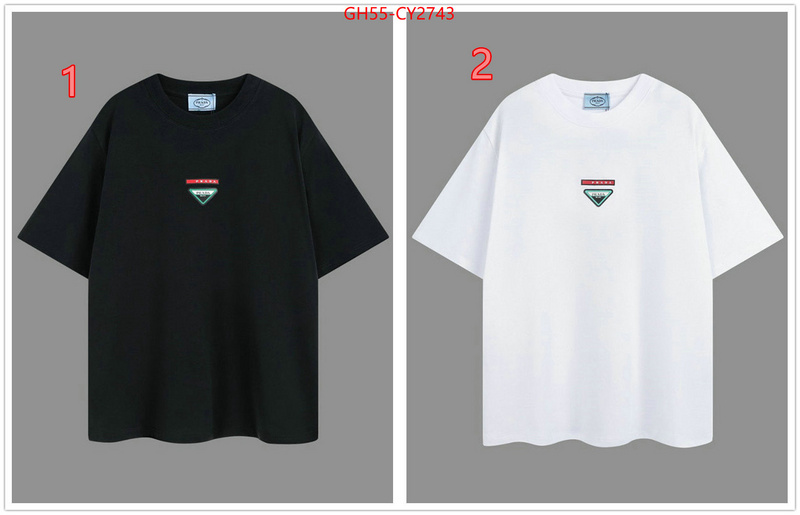 Clothing-Prada top perfect fake ID: CY2743 $: 55USD