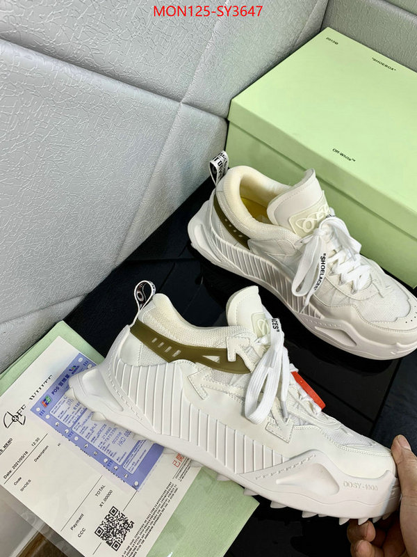 Women Shoes-Offwhite exclusive cheap ID: SY3647 $: 125USD