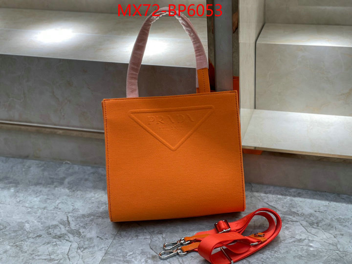 Prada Bags (4A)-Handbag- counter quality ID: BP6053 $: 72USD