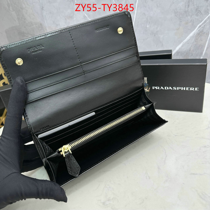 Prada Bags (4A)-Wallet where to buy the best replica ID: TY3845 $: 55USD