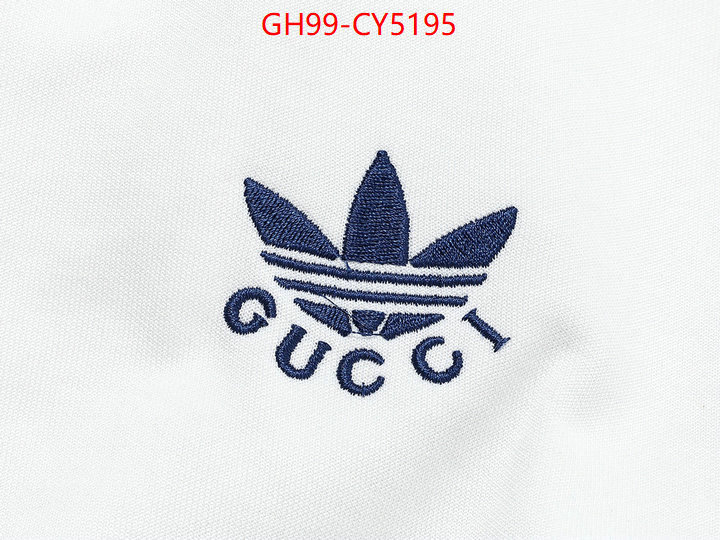 Clothing-Gucci buy cheap ID: CY5195 $: 99USD