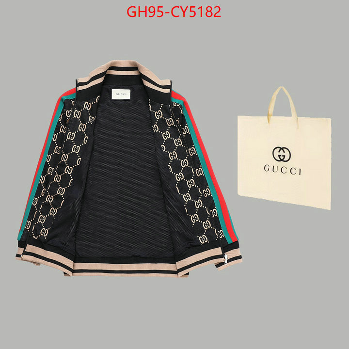 Clothing-Gucci buy the best replica ID: CY5182 $: 95USD