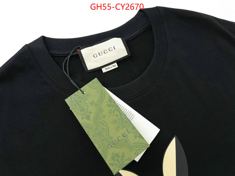 Clothing-Gucci where could you find a great quality designer ID: CY2670 $: 55USD