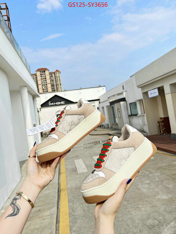 Men Shoes-Gucci online from china designer ID: SY3656 $: 125USD