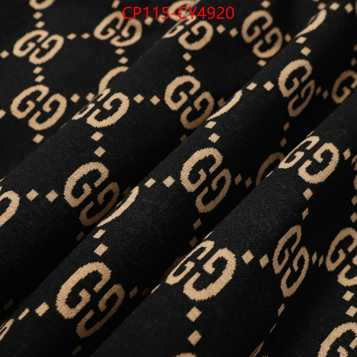 Clothing-Gucci can i buy replica ID: CY4920 $: 115USD