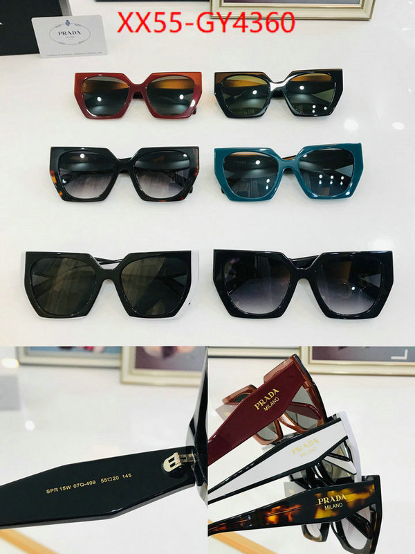 Glasses-Prada replica 2023 perfect luxury ID: GY4360 $: 55USD