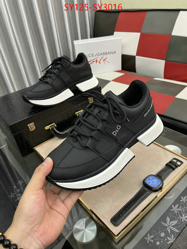 Men Shoes-DG buy 2023 replica ID: SY3016 $: 125USD