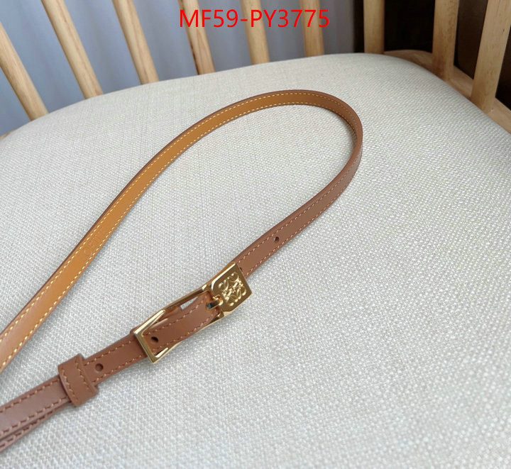 Belts-Loewe fake designer ID: PY3775 $: 59USD