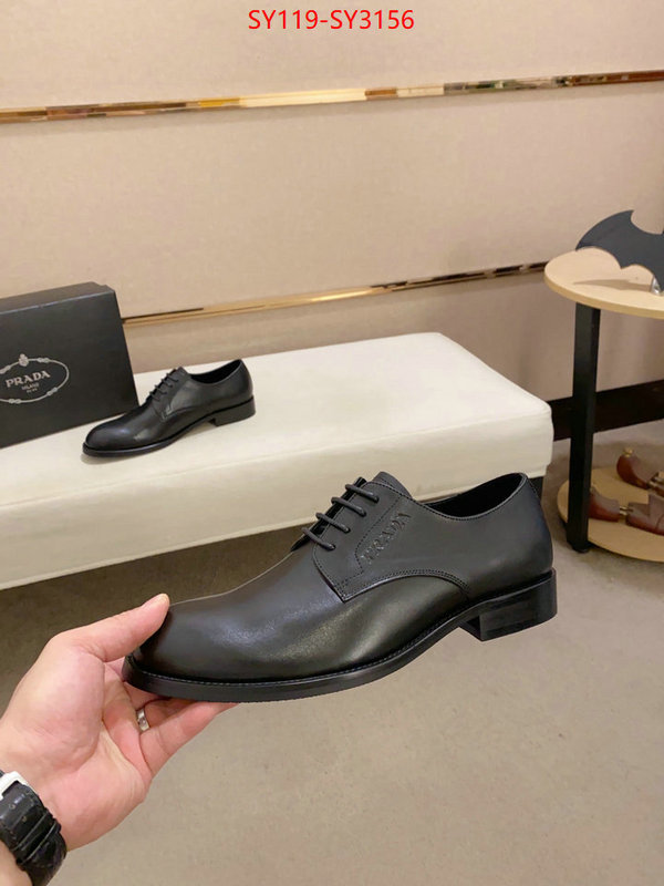 Men shoes-Prada aaaaa+ replica designer ID: SY3156 $: 119USD