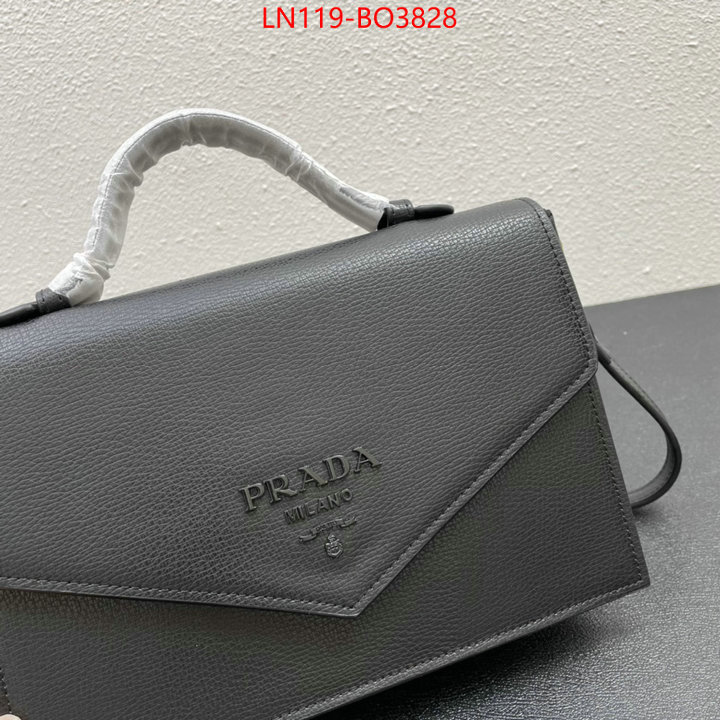 Prada Bags (4A)-Diagonal- buy best high-quality ID: BO3828 $: 119USD