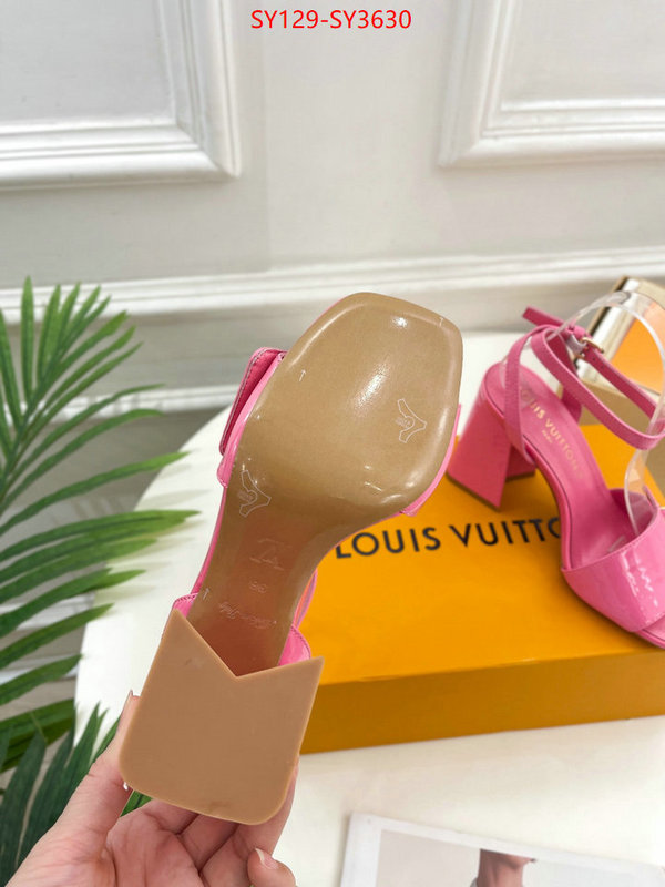 Women Shoes-LV buy replica ID: SY3630 $: 129USD