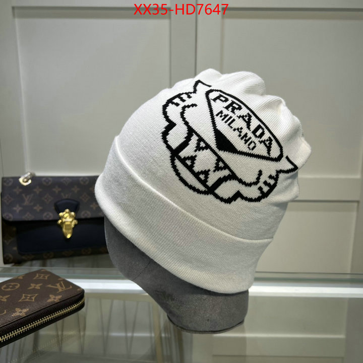 Cap (Hat)-Prada cheap replica designer ID: HD7647 $: 35USD