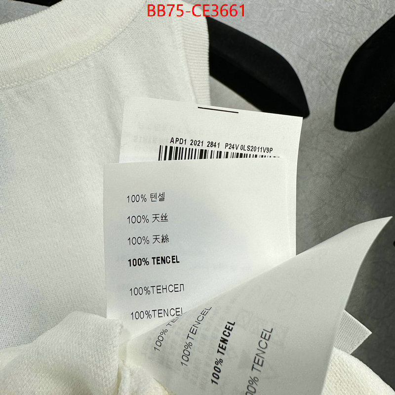 Clothing-Prada high ID: CE3661 $: 75USD