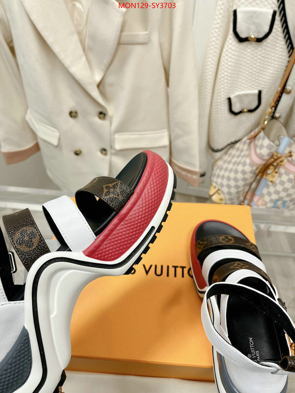 Women Shoes-LV buy 1:1 ID: SY3703 $: 129USD