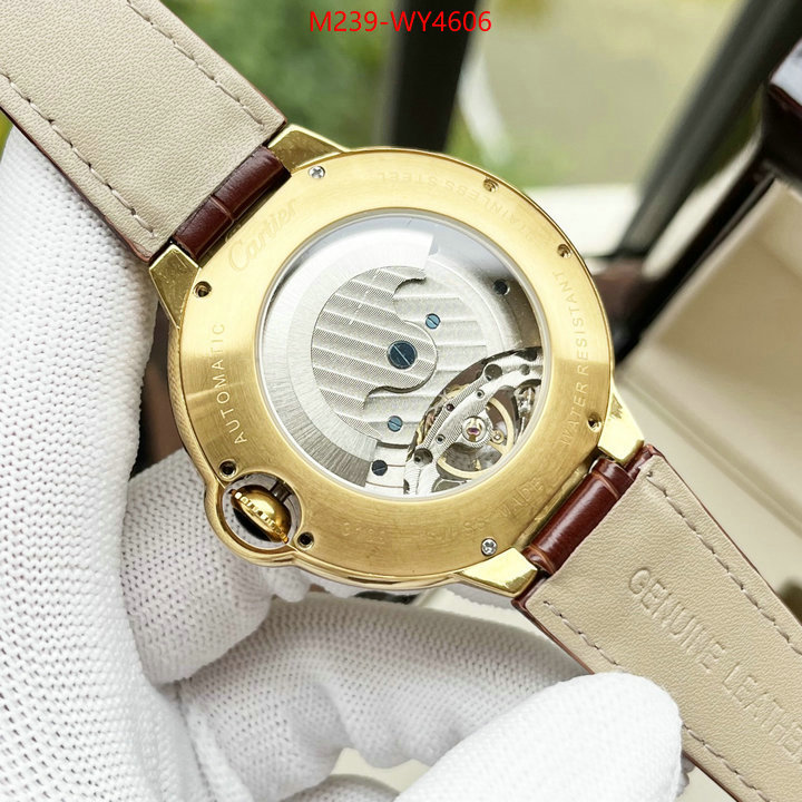 Watch(TOP)-Cartier luxury fashion replica designers ID: WY4606 $: 239USD